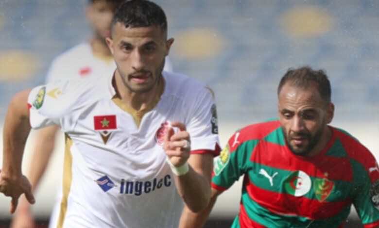 الوداد يهزم مولودية الجزائر في ربع نهائي دوري أبطال افريقيا 2021