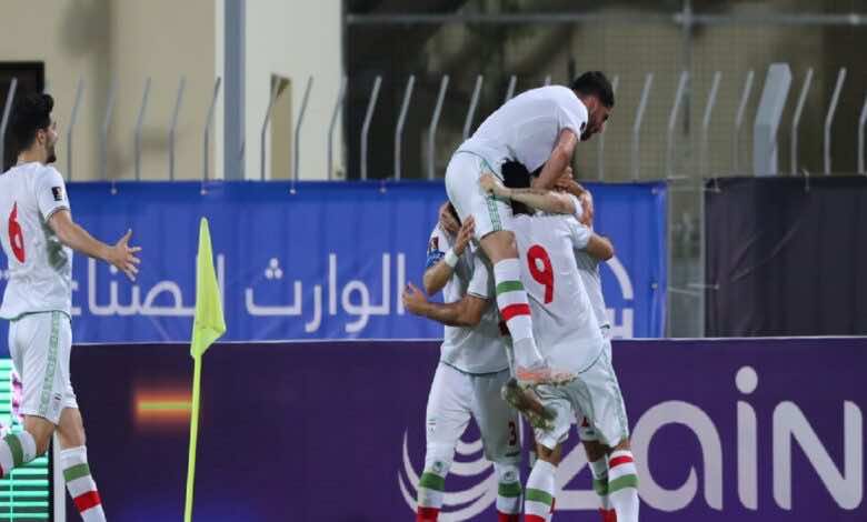 تصفيات كأس العالم 2022 | إيران تقتنص بطاقة التأهل من العراق (صور:twitter)