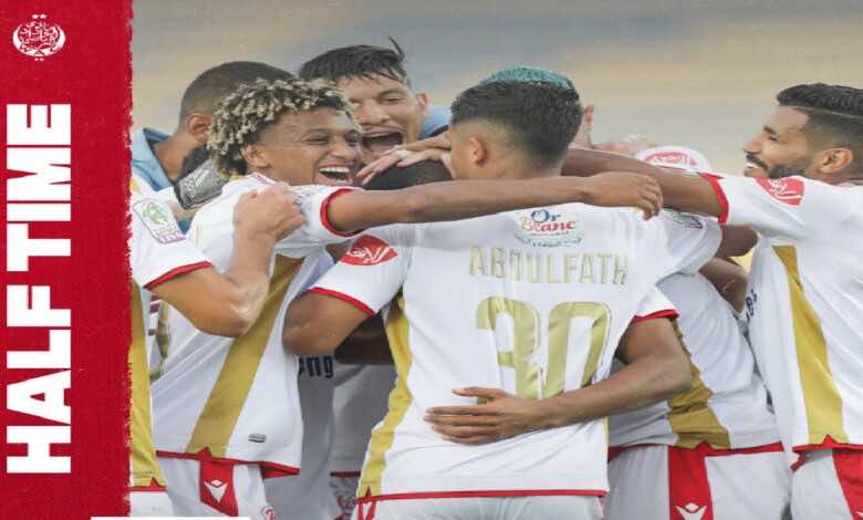 شاهد فيديو اهداف مباراة الوداد والمغرب التطواني في الدوري المغربي (صور:twitter)