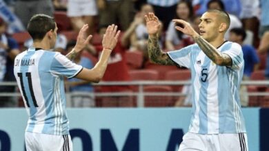 باريديس يُهدف مع الأرجنتين أمام كولومبيا في تصفيات مونديال 2022