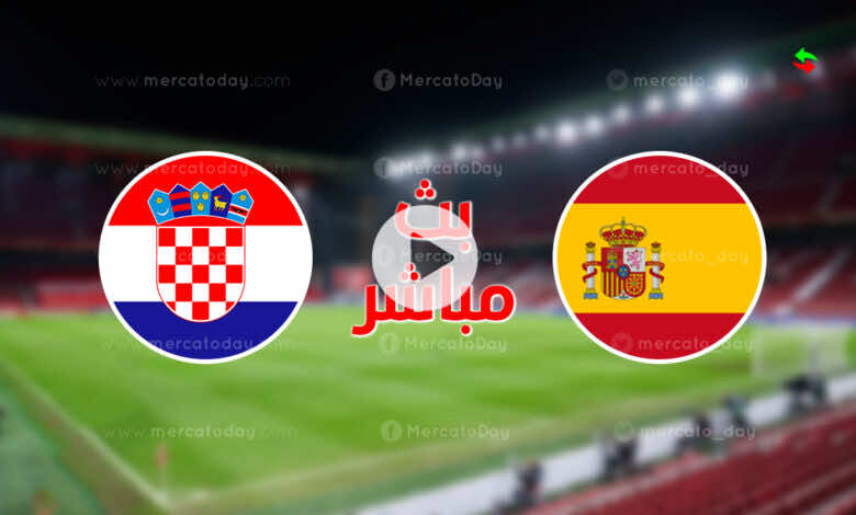 مشاهدة مباراة اسبانيا وكرواتيا في بث مباشر ببطولة يورو 2020