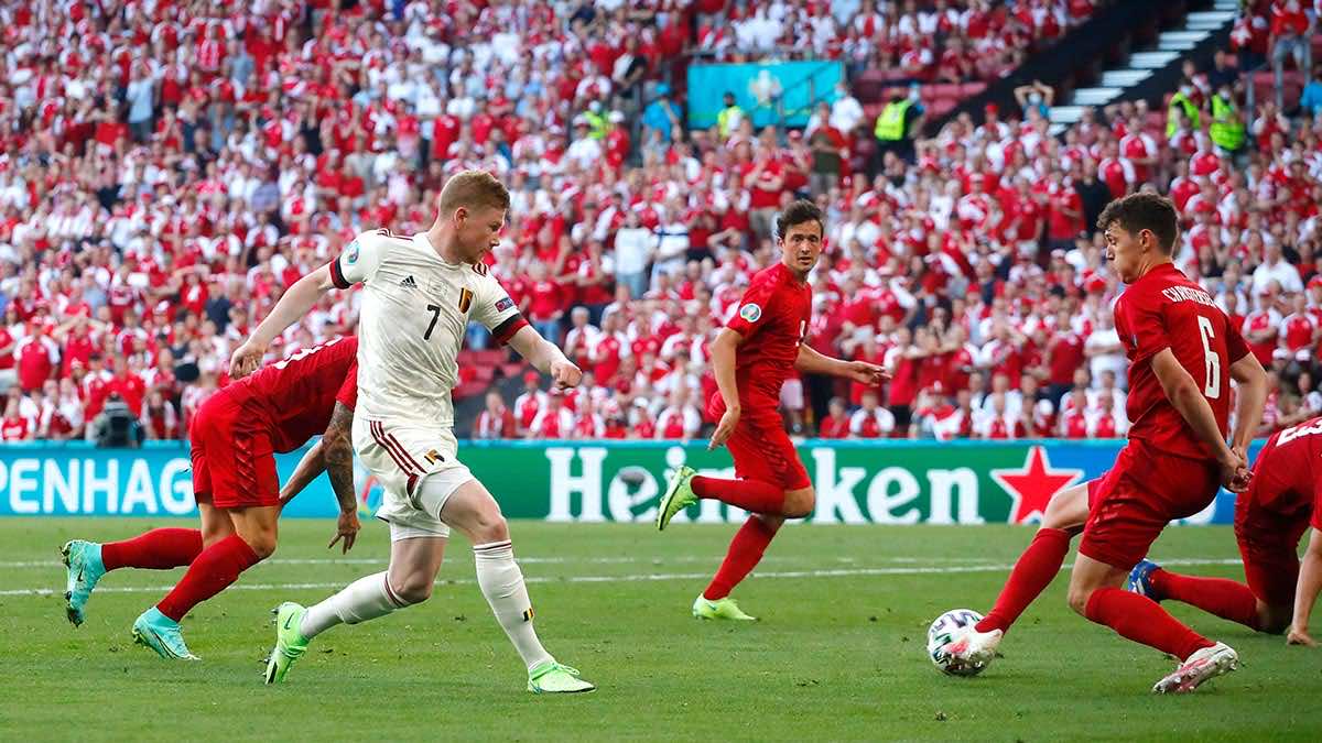 يورو 2020 | سحر دي بروين يقود بلجيكا لثمن النهائي بالفوز على الدنمارك