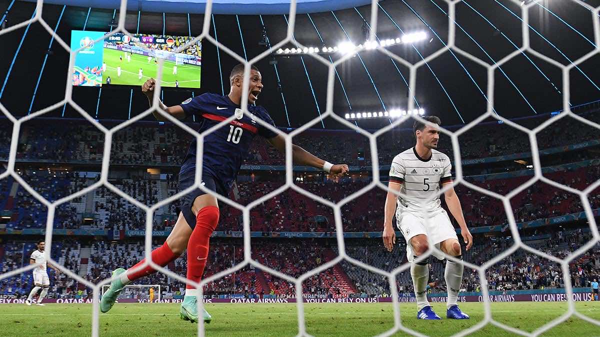 شاهد فيديو اهداف مباراة فرنسا والمانيا في يورو 2020..هوملز يعاقب لوف