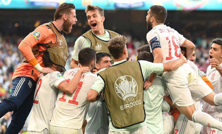 شاهد فيديو اهداف مباراة اسبانيا وكرواتيا في يورو 2020.. الماتادور يُطفئ الناريون