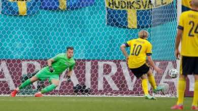 شاهد فيديو اهداف مباراة السويد وسلوفاكيا في يورو 2020.. فورسبيرج يفعلها