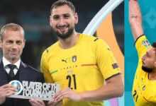 بعد تألقه أمام انجلترا.. اليويفا يمنح دوناروما جائزة أفضل لاعب في يورو 2020