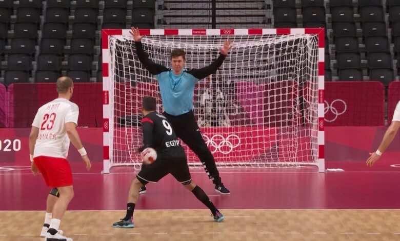نتيجة مباراة مصر والدنمارك في منافسات كرة اليد بـ اولمبياد طوكيو 2020..بداية نارية للفراعنة
