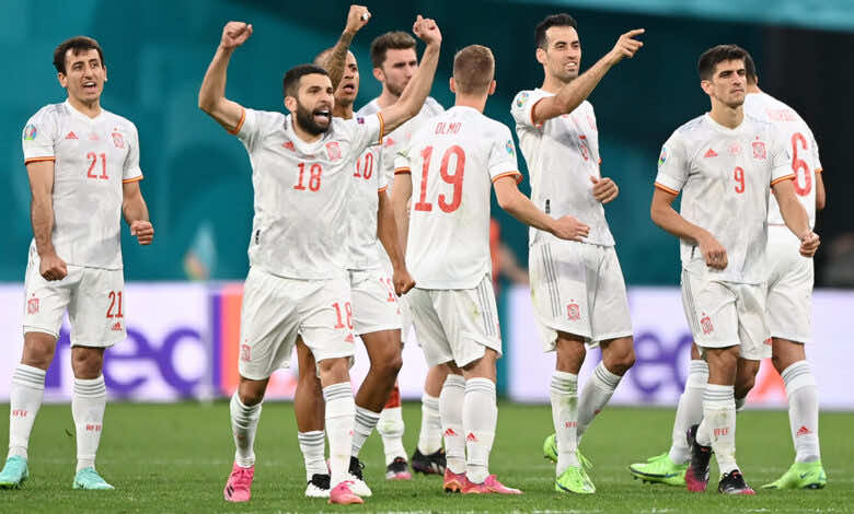 نتيجة مباراة اسبانيا وسويسرا في ربع نهائي يورو 2020.. اللاروخا تقهر سومير وتتأهل للمربع الذهبي