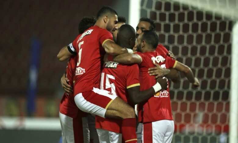 نتيجة مباراة الاهلي ووادي دجلة في الدوري المصري (صور:twitter)