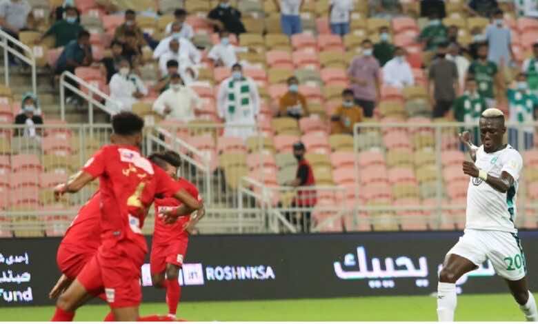 شاهد فيديو اهداف مباراة الاهلي وضمك في الدوري السعودي (صور:twitter)