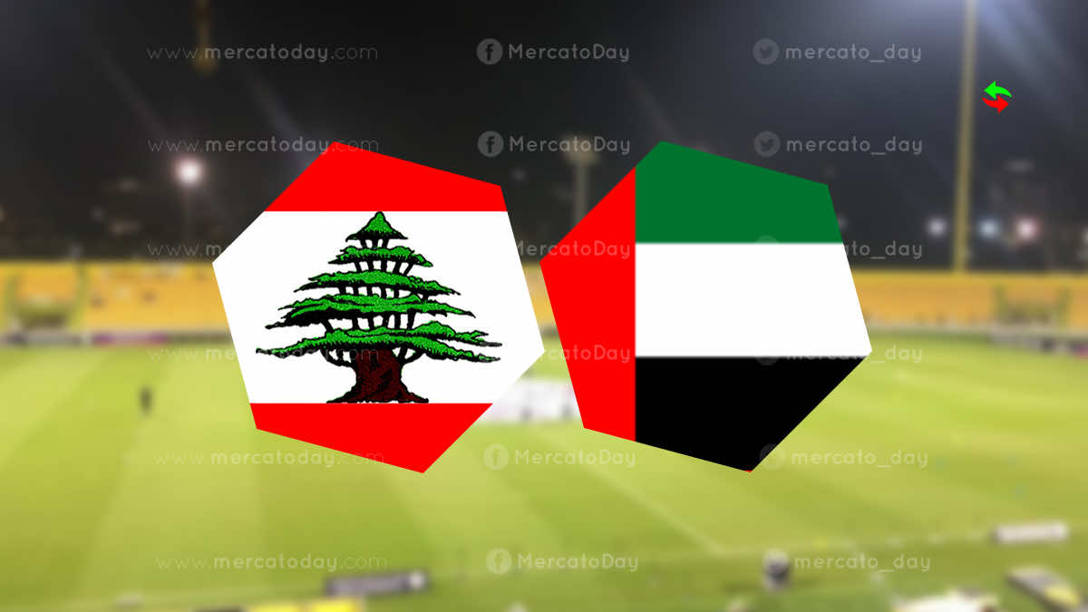 موعد مباراة الامارات ولبنان في تصفيات كأس العالم 2022 والقنوات الناقلة