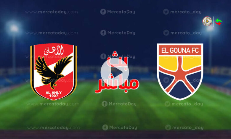 ستاد خالد بشارة يستقبل مواجهة الجونة ضد الاهلي في الجولة 33 من الدوري المصري