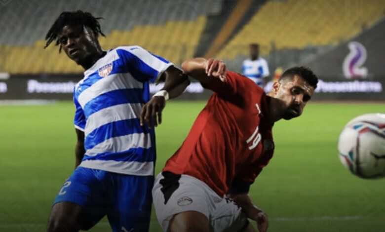 الآن | مصر تهزم ليبيريا بثنائية شريف في أولى مباريات كيروش بعد خلافة البدري