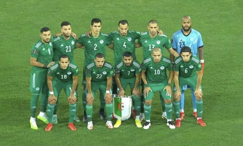 جدول ترتيب مجموعة الجزائر في تصفيات كأس العالم 2022 «السماح بشراكة بوركينا فاسو»
