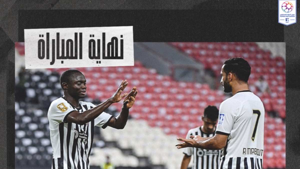 شاهد فيديو اهداف مباراة الجزيرة والامارات في الدوري الاماراتي ادنوك
