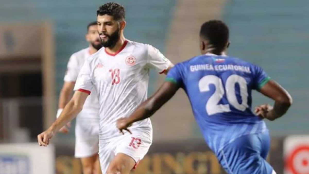 شاهد فيديو اهداف مباراة تونس وغينيا الاستوائية في تصفيات كأس العالم 2022