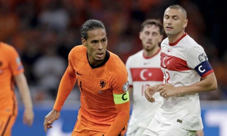 عاجل | شاهد اصابة فان دايك في مباراة هولندا وتركيا