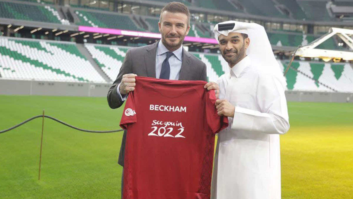 ديفيد بيكهام الوجه الإعلامي لنهائيات كأس العالم 2022 في قطر مقابل 150 مليون جنيه استرليني