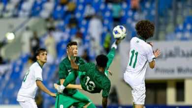 شاهد فيديو اهداف مباراة السعودية والعراق في نصف نهائي بطولة غرب اسيا تحت 23 عاماً