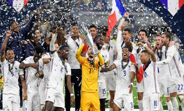 فرنسا بطل دوري الأمم الأوروبية بريمونتادا جديدة أمام اسبانيا