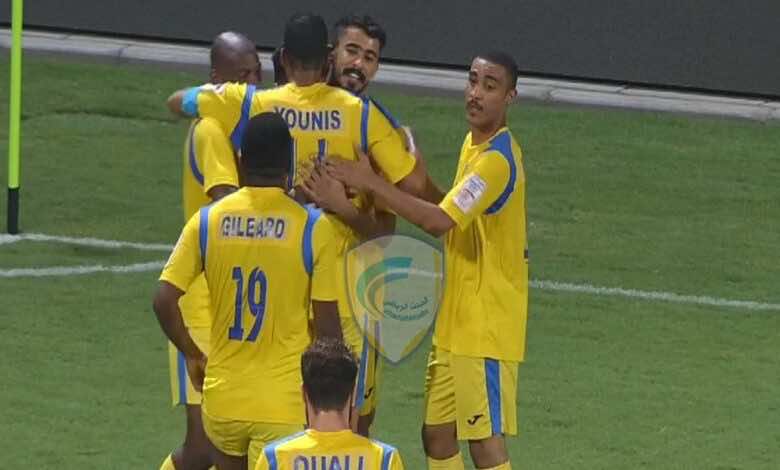 الأصفر يواصل تفوقه..بهلاء ينتصر على نادي عمان في ختام الاسبوع الأول من دوري عمانتل