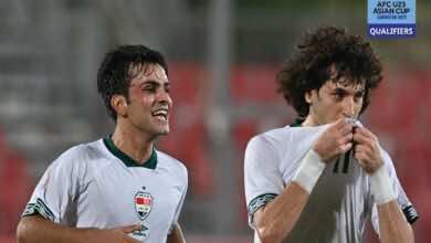 منتخب العراق يقسو على البحرين بثلاثية ويتأهل الى نهائيات كأس آسيا تحت 23 عاماً