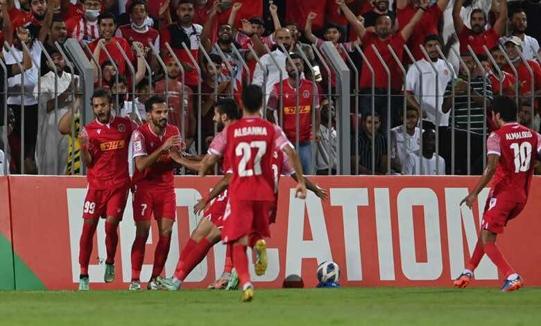 نتيجة مباراة الكويت والمحرق في كأس الاتحاد الآسيوي «الذيب الأحمر إلى النهائي»