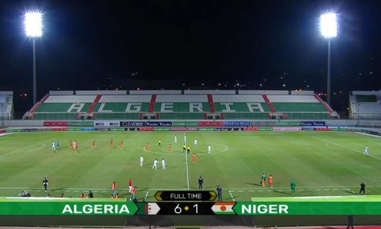نتيجة مباراة الجزائر والنيجر في تصفيات كأس العالم 2022 «محرز يعدل مسار محاربو الصحراء»