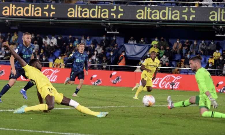 دانجوما ينقذ فياريال من الخسارة الثالثة في الدوري الاسباني