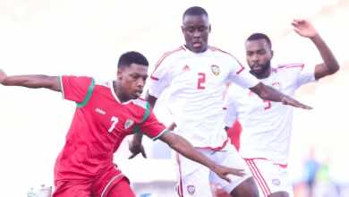 نتيجة مباراة عمان والامارات بتصفيات كأس اسيا تحت 23 عاما «الأبيض يُنهي احلام الخناجر»
