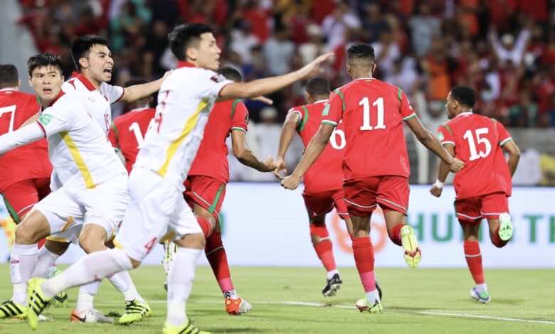 شاهد فيديو اهداف وملخص مباراة عمان وفيتنام في تصفيات كأس العالم 2022..الخناجر يطعنون بقوة