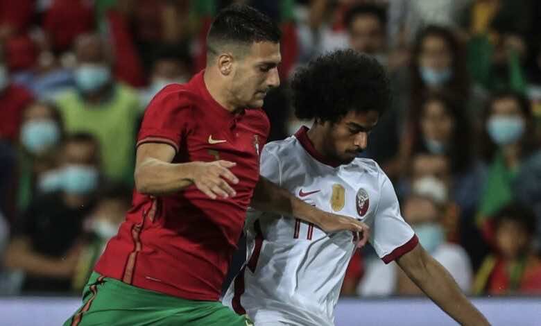 نتيجة مباراة اليوم بين البرتغال وقطر في تصفيات كأس العالم 2022..رونالدو  يستغل خطأ ساذج - ميركاتو داي
