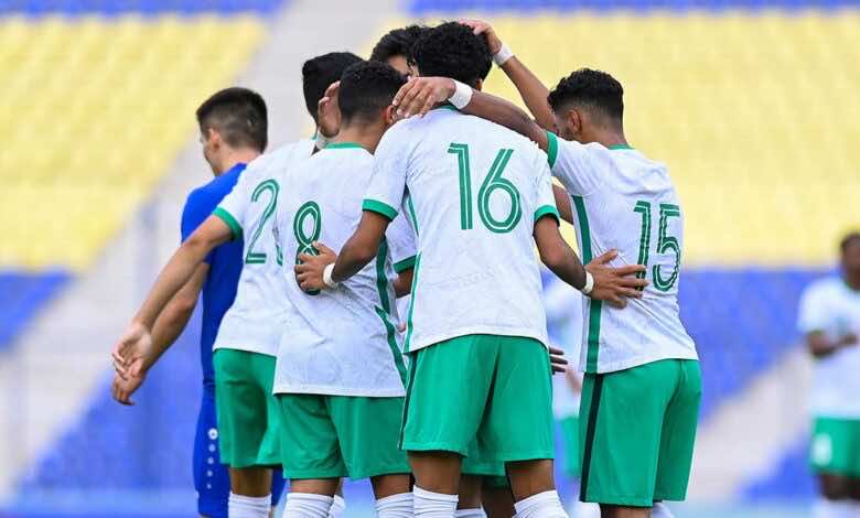 تعادل مثير بين السعودية واوزبكستان في تصفيات كأس اسيا تحت 23 عاما
