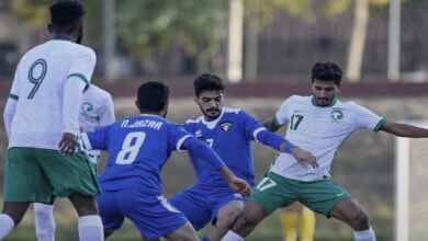 فيديو اهداف مباراة السعودية والكويت في تصفيات كأس آسيا تحت 23 عامًا..ريمونتادا زرقاء!