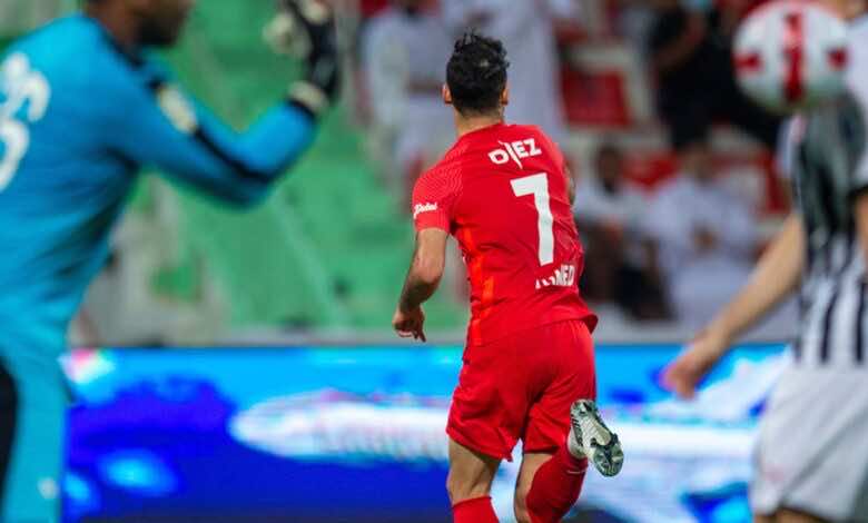 نور الله يقود الفرسان في مباراة شباب الاهلي والجزيرة بدوري ادنوك