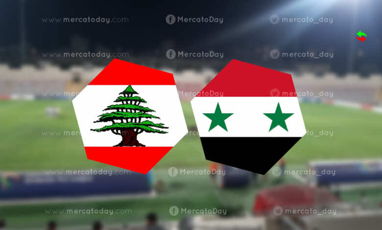 بث مباشر : مشاهدة مباراة اليوم بين سوريا ولبنان في تصفيات كأس العالم 2022 رابط يلا لايف