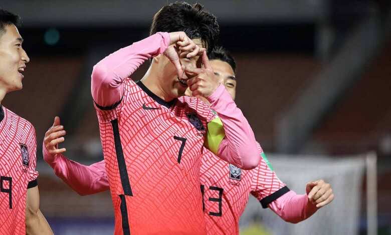 شاهد فيديو اهداف مباراة سوريا وكوريا الجنوبية في تصفيات كأس العالم 2022 «سون يُنقذ النمور بالضربة القاضية»