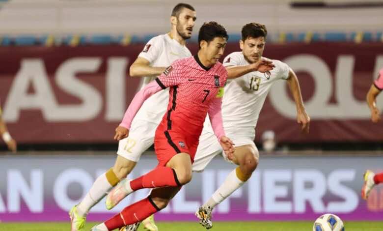 نتيجة مباراة سوريا وكوريا الجنوبية في تصفيات كأس العالم 2022 «النمور تنهش نسور قاسيون»