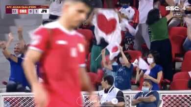شاهد فيديو اهداف مباراة عمان واليابان في إياب تصفيات كأس العالم 2022