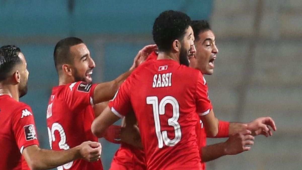 اهداف مباراة تونس وزامبيا في إياب تصفيات كأس العالم 2022 اليوم الثلاثاء
