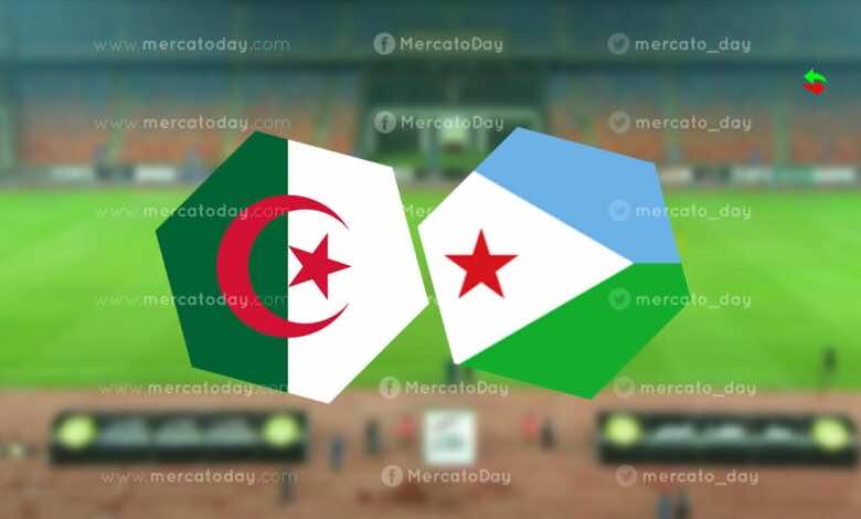 الآن في بث مباشر.. الجزائر وجيبوتي في تصفيات كأس العالم 2020 بتاريخ 12 نوفمبر 2021