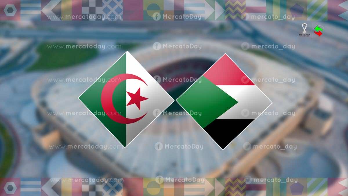 الجولة الأولى..ما هو موعد مباراة الجزائر والسودان في كأس العرب فيفا 2021 والقنوات الناقلة؟