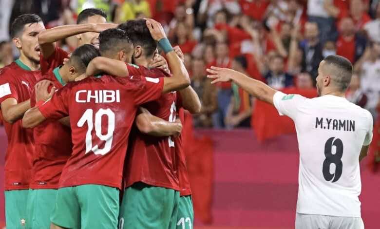 بداية مثالية لأسود أطلس..نتيجة مباراة المغرب وفلسطين في كأس العرب 2021