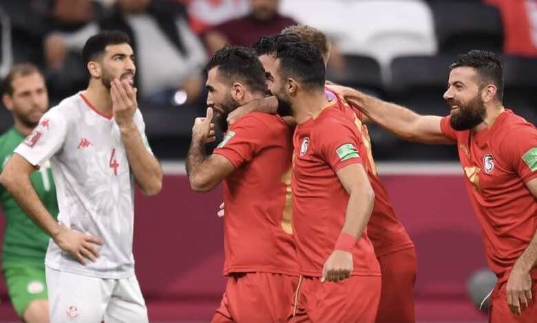 نتيجة مباراة سوريا وتونس في كأس العرب FIFA..عودة مُذهلة لنسور قاسيون!