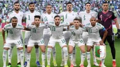 مباريات اليوم: تشكيلة منتخب الجزائر المتوقعة امام مصر في كأس العرب 2021