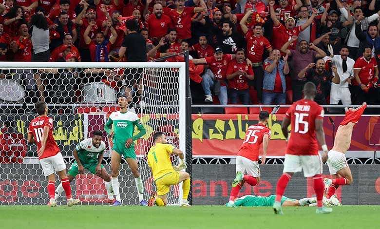 النسر الأحمر يقتنص اللقب الثامن.. نتيجة مباراة الأهلي والرجاء في كأس السوبر الأفريقي 2022
