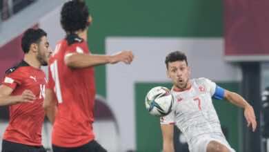 النسور تصطاد الفراعنة..ملخص مباراة تونس ومصر في كأس العرب 2021