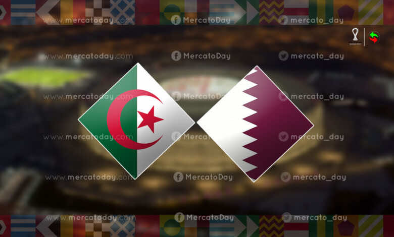 قطر والجزائر مباشر