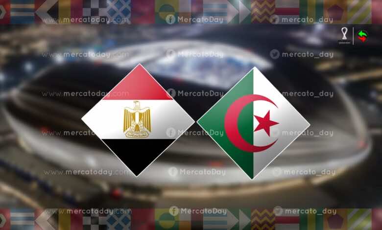 صراع الصدارة.. متى موعد مباراة مصر والجزائر في كأس العرب وما هي القنوات الناقلة؟