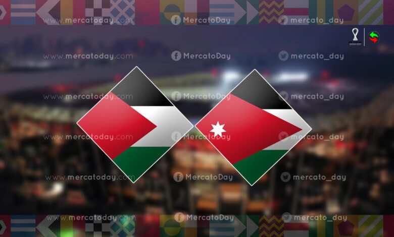 متى موعد مباراة الاردن وفلسطين في كأس العرب وما هي القنوات الناقلة؟